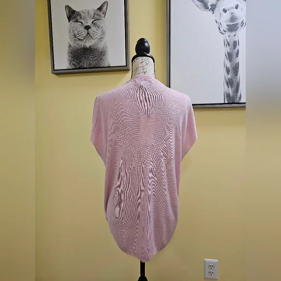 NEW ZARA WIDE SLEEVE KNIT TOP - Picture 4 of 12